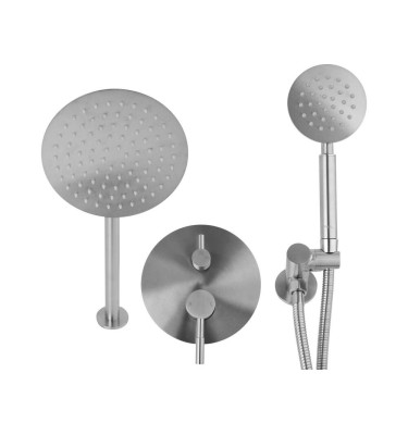 PODTYNKOWY ZESTAW PRYSZNICOWY STEELY R Fala