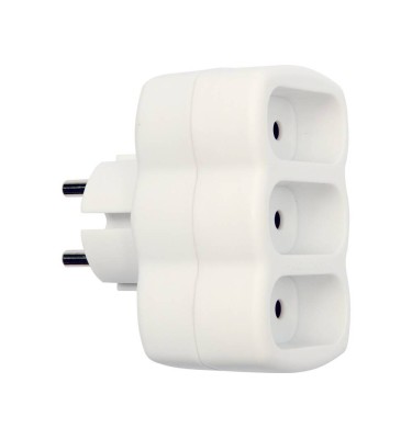 ROZGAŁĘŹNIK SIECIOWY ZŁODZIEJKA 3 GNIAZDA płaskie