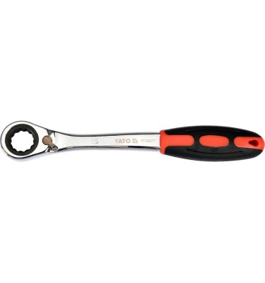 KLUCZ OCZKOWY ODGIĘTY Z GRZECHOTKĄ 15MM Yato YT-02377