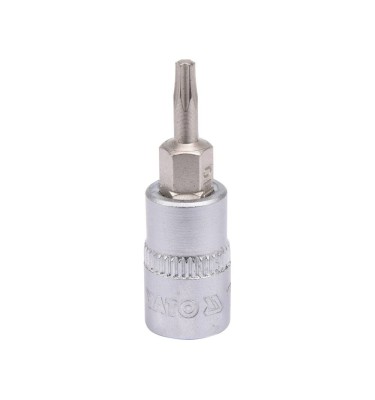 KLUCZ NASADOWY TRZPIENIOWY TORX 1/4 T10 L37mm YATO