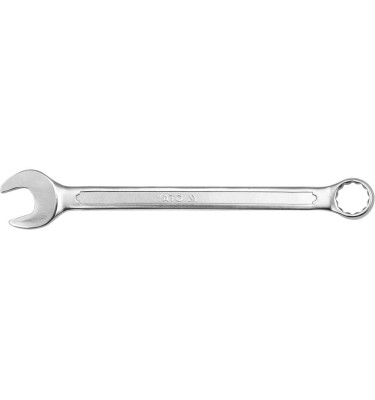 Klucz płasko-oczkowy z polerowaną główką 25 mm