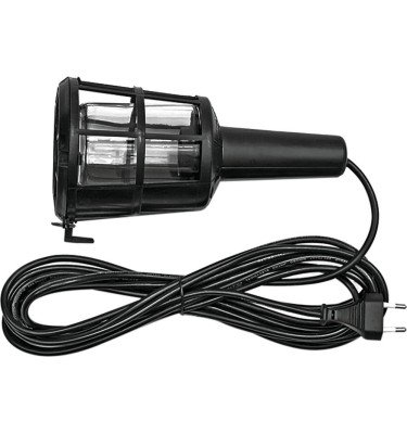 LAMPA WARSZTATOWA PLASTIC 60W 230V KLOSZ LENA