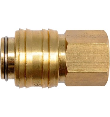 SZYBKOZŁĄCZE MOSIĘŻNE 1/4, GWINT WEWNĘTRZNY 3/8 YT-24093 YATO