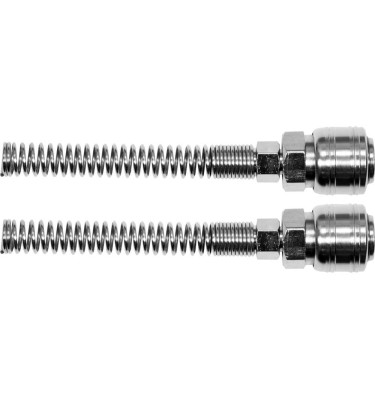 SZYBKOZŁĄCZE F ZE SPRĘŻYNĄ NA WĄŻ 5x8mm 2 SZTUKI YT-24100 YATO