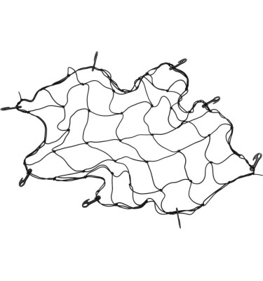 SIATKA DO BAGAŻNIKA Z 8 HAKAMI ROZMIAR 90X90cm