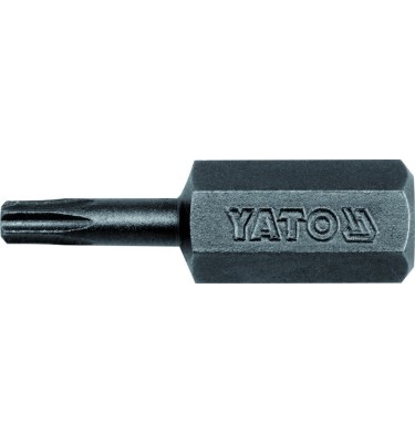 Końcówki wkrętakowe, udarowe 8x30 mm, torx security t15, 50 szt YT-7909 YATO