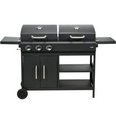 GRILL WĘGLOWO - GAZOWY OGRODOWY STAL 8.6 KW LUND