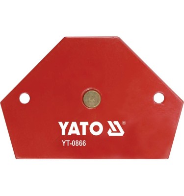 Spawalniczy kątownik magnetyczny 64x95x14 mm YATO