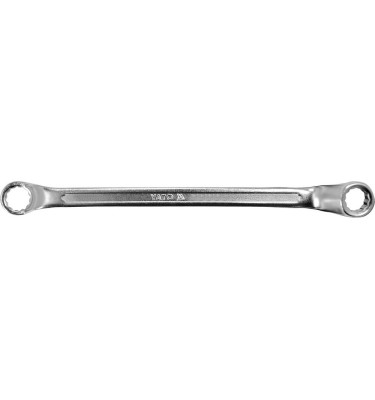 Klucz oczkowy odgięty z polerowaną główką 11/16x3/4 YT-4862 YATO