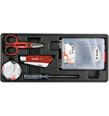 WKŁAD DO SZUFLADY WIERTŁA, NARZĘDZIA 23CZ. YT-55471 YATO