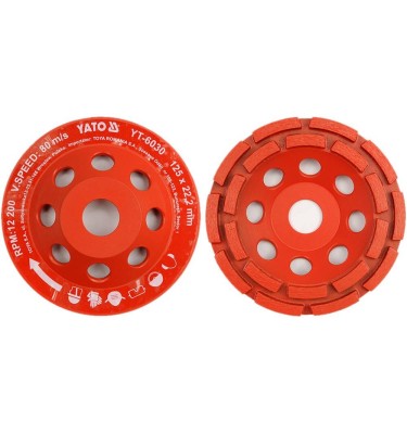 Tarcza szlifierska diamentowa 125x22.2 mm YT-6030 YATO