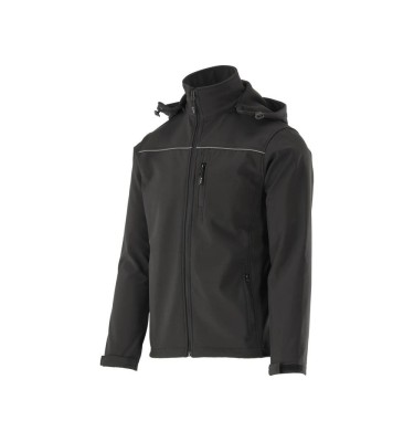 KURTKA ROBOCZA SOFTSHELL ODPINANY KAPTUR ROZM. S