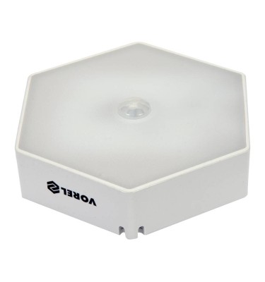 LAMPKA NOCNA SMD LED 50LM CZUJNIK RUCHU I ZMIERZCHU, AKU