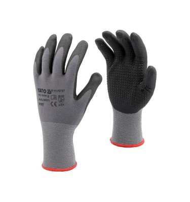 RĘKAWICE OCHRONNE NYLONOWE BEZSZWOWE roz. 9 YATO