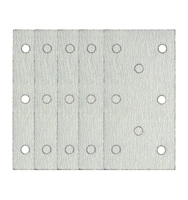 Arkusze ścierne z rzepem i otworami 93x180 p80 5szt YT-83482 YATO