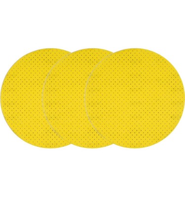Krążek ścierny, dysk perforowany P120 o średnicy 225mm 3szt Yato YT-84603