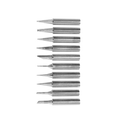 Zestaw grotów lutowniczych typ 900m 10 szt