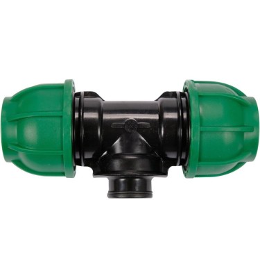 Trójnik PP GW 32mm x 1/2" x 32mm