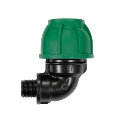 Kolanko PP 90° GZ 32mm x 1/2"