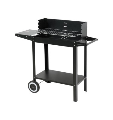 GRILL WĘGLOWY Z PÓŁKĄ RUSZT 48 X 26.5CM