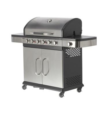 GRILL GAZOWY 6+1 STAL NIERDZEWNA 20,2KW