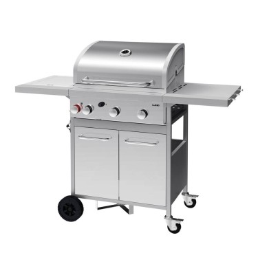 GRILL GAZOWY 3+1 ŻELIWNY RUSZT, 12,8KW