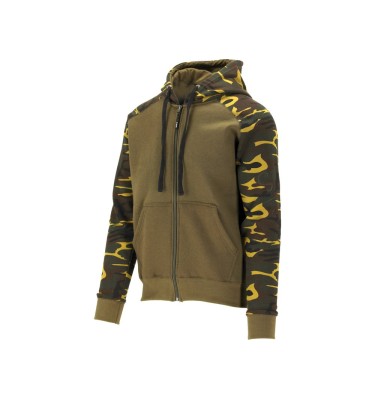 BLUZA Z KAPTUREM MORO ZAPINANA CIEPŁA M