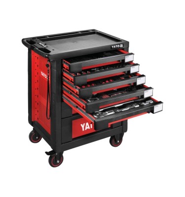 SZAFKA SERWISOWA ZE 165 NARZĘDZIAMI. YT-55293 YATO