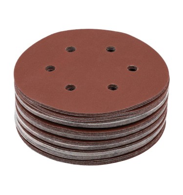 KRĄŻEK ŚCIERNY NA RZEP 6 OT P240 150MM 50SZT