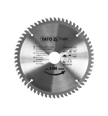 TARCZA WIDIOWA DO ALUMINIUM 200x60Tx30mm YATO