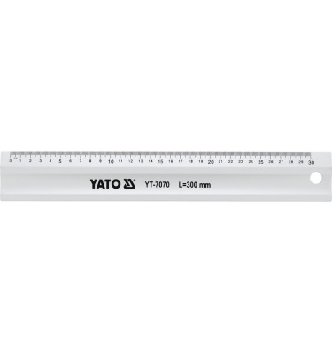 Przymiar aluminiowy 300mm YT-7070 YATO