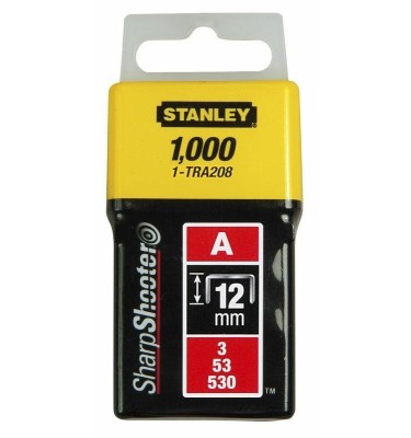 Zszywki typ A 11.3mm 1000szt. 12mm Stanley