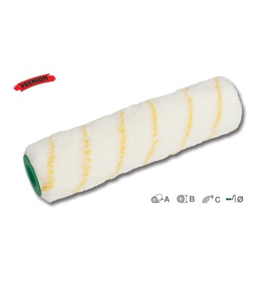 Wałek malarski 250x48x12mm poliakryl złota nić  Stalco
