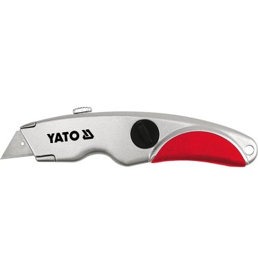 Nożyk z ostrzem trapezowym + ostrza zapasowe YT-7520 YATO
