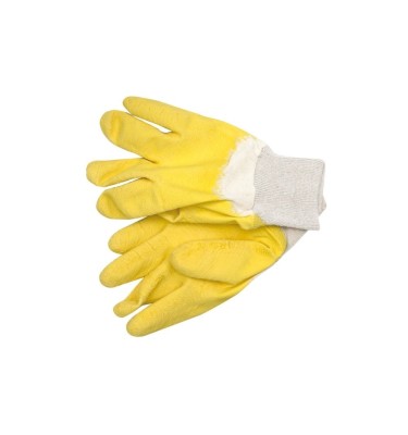 Rękawice gumowane /żółte/ Vorel