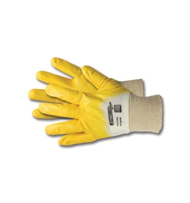 Rękawice nitrylowe żółte rozmiar 10