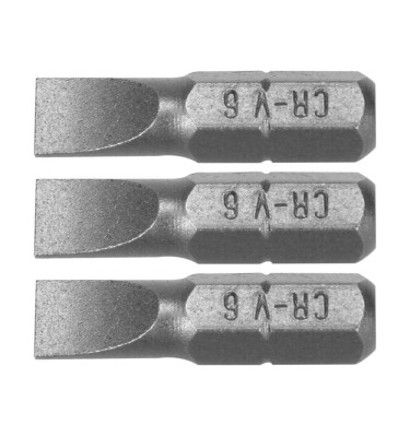 BITY 1/4"X25 MM, 6MM 3 SZT 65482 Sthor