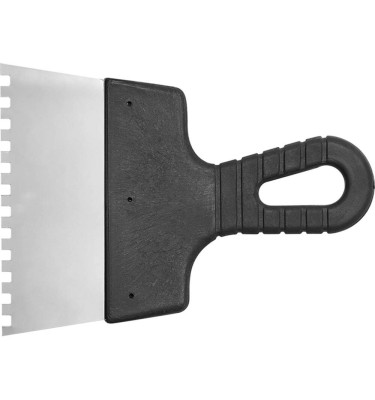 szpachla nierdzewna 200mm ząb 6 x 6mm 06302 Vorel