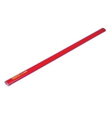 Ołówek stolarski 176mm czerwony stanley