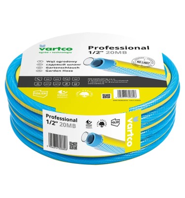 Wąż ogrodowy 1/2" 20MB PROFESSIONAL