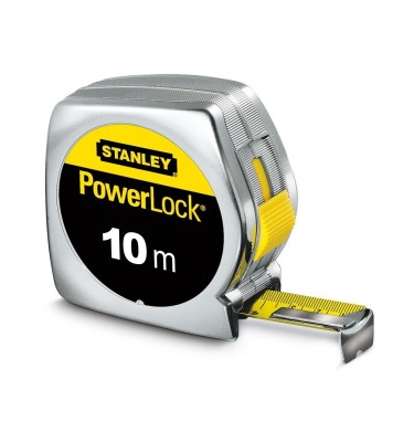 Miara zwijana 10m powerlock Stanley