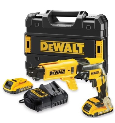 Wkrętarka z magazynkiem do płyt G-K 18V DCF620P2K DeWalt