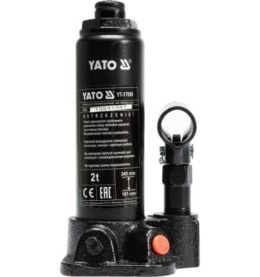 Podnośnik tłokowy hydrauliczny 2t YATO