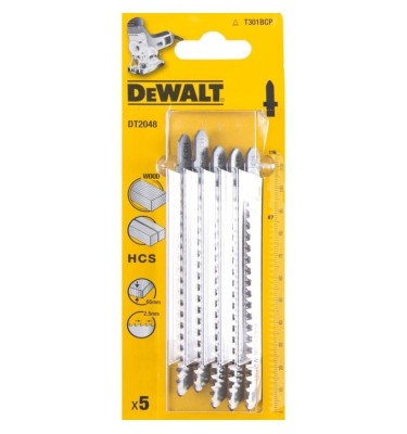 Brzeszczoty HCS do drewna uchwyt T DT2048 DeWalt