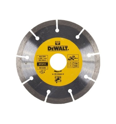 Tarcza diamentowa na sucho 125mm do betonu DeWalt