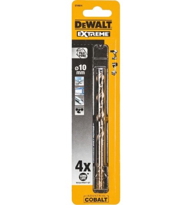 Wiertło do metalu hss cobalt 10.0mm DT4914 DeWalt