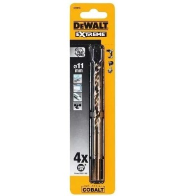 Wiertło do metalu hss cobalt 11,0mm DT4915 DeWalt