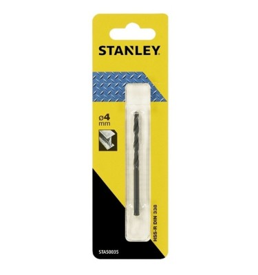 Wiertło do metalu 4,0mm Stanley hss-r din 338