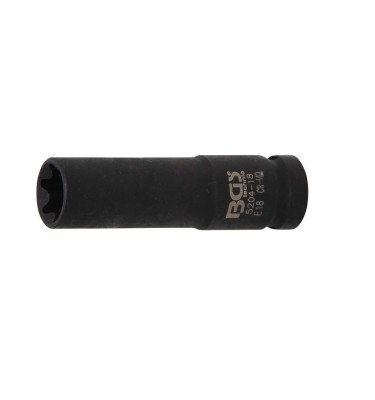 Nasadka udarowa torx E18 x 78mm 1/2" długa BGS