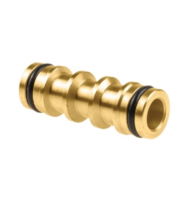 Łącznik dwójnik BRASS 3/4" 1/2" nypel węży ogrodowych Cellfast